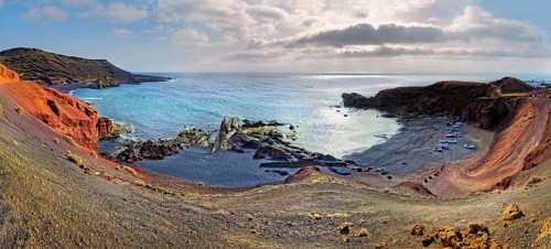 Coast of Charco de los Ciclos