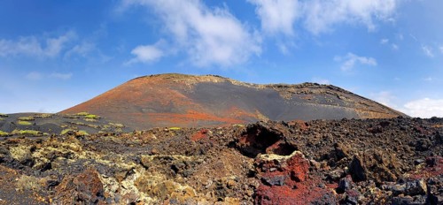 Montana Colorada with lava