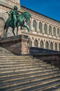 Equestrian statue