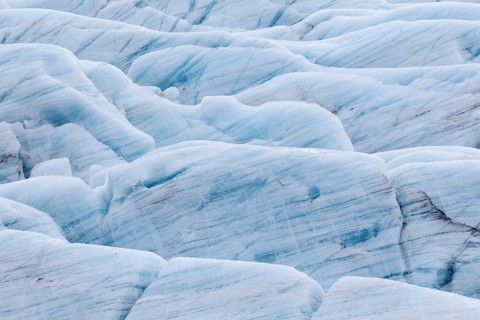 Ridged ice