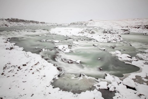 Urrioafoss in winter