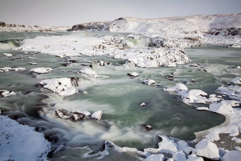 Urrioafoss in winter