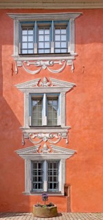 Window in the former bishop's residence