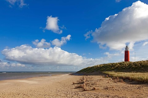 Lighthouse Eierland with Dunes