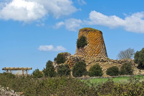 Nuraghi tower datim from the Bonnara civilisation
