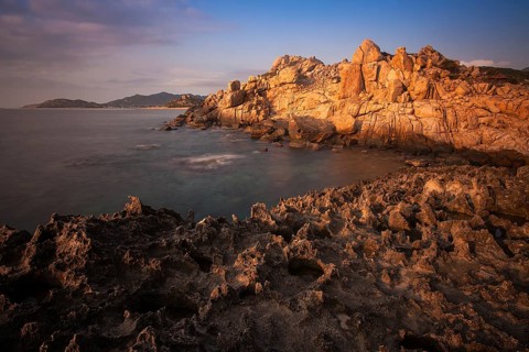 Rocky coast at Hang Rai National Park