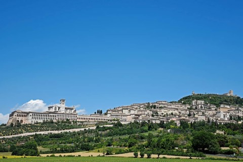 Cityscape with the Basilica of San Francesco