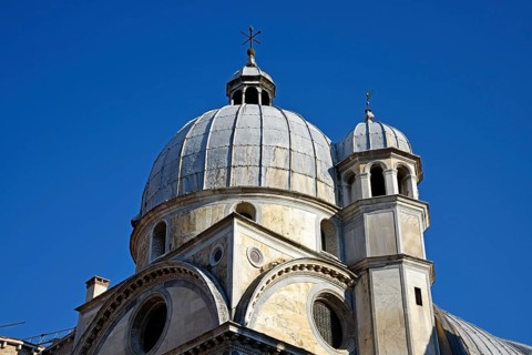 Dome of the church of Santa Maria dei Miracoli