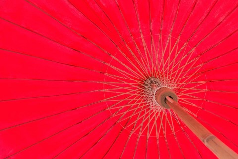 Thai paper umbrella