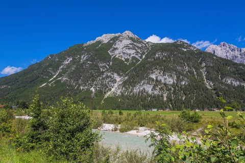 Hiking area Leutasch in Tyrol