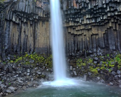 Svartifoss Waterfall
