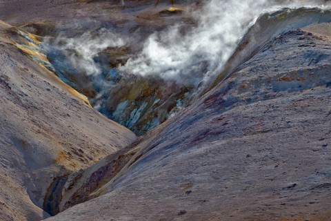 Geothermal area
