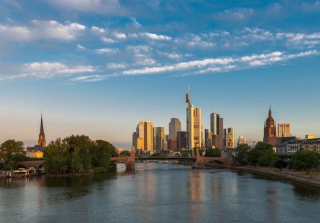 Skyline in the morning light