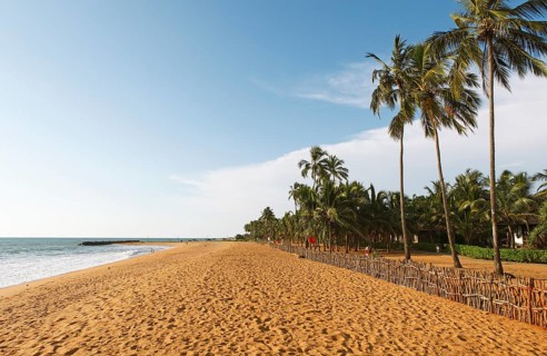Sandy beach