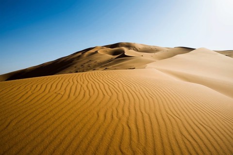 Highest dune in Morocco