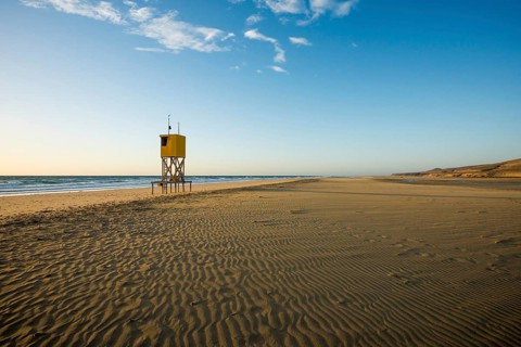 Beach Playa de Sotavento in Costa Calma