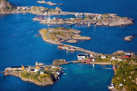 View from Reinebringen