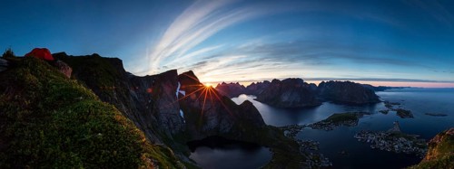 View from Reinebringen