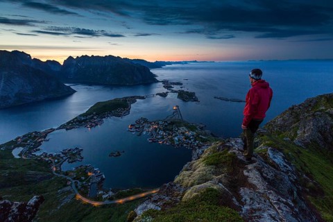 View from Reinebringen