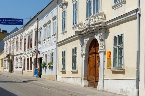 Street with Haydn House in Joseph Haydn Alley