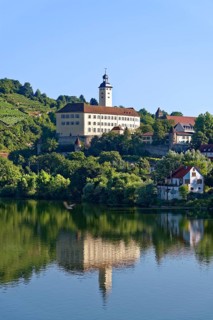 Horneck Castle on the Neckar river