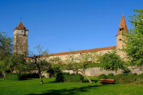 Rodertor at the city wall