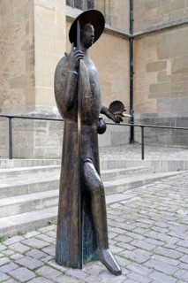 Bronze statue of Saint James