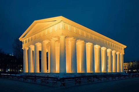 Theseus Temple in the Volksgarten