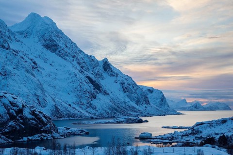 Landscape in winter