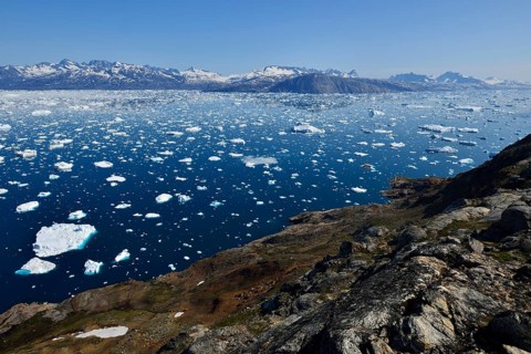 View over Sermilik Fjord