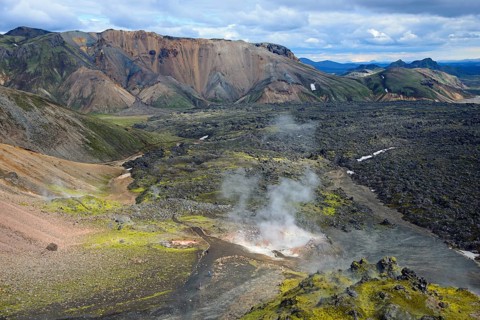Volcanic landscape
