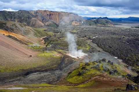 Volcanic landscape
