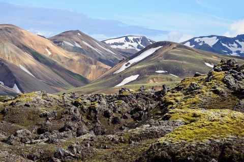 Volcanic landscape