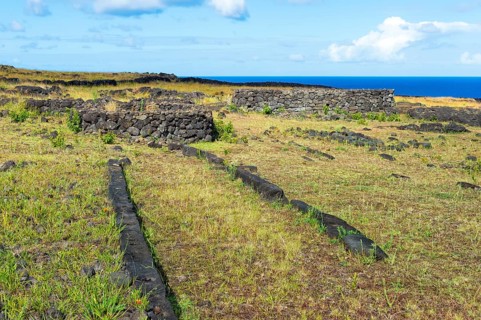 Foundations of elliptical houses