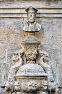 Nostradamus bust by Liotard de Lambesc