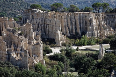Rock formation, Orgues d'Ille-sur-Tet