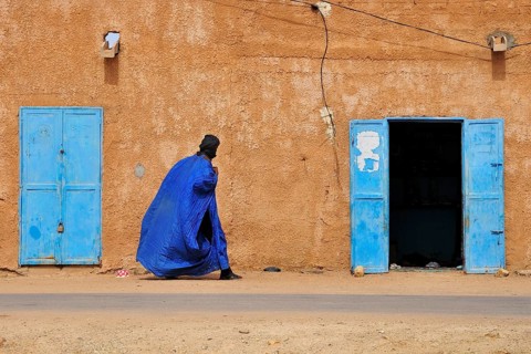 Man wearing traditional clothes