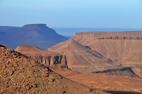Mountain scenery at Amogjar pass