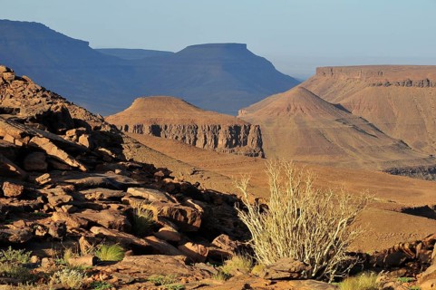 Mountain scenery at Amogjar pass