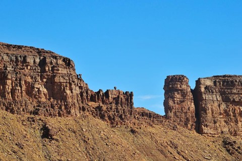 Mountain scenery at Amogjar pass