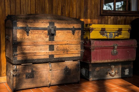 Vintage luggage
