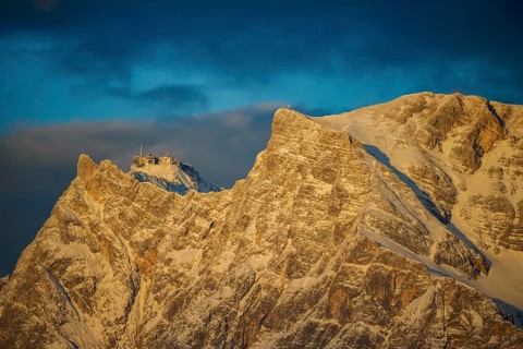 Panoramic view from the Fernpass
