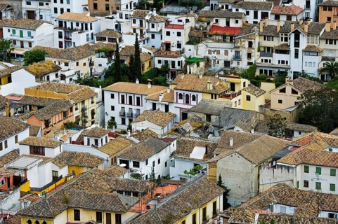 View of the Albayzin district