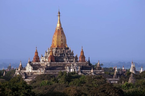 Views of the Ananda Temple