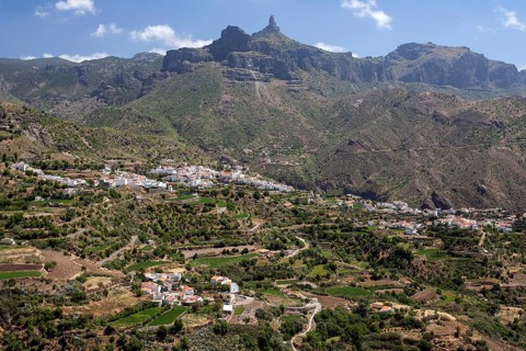 View of Tejeda and Roque Nublo