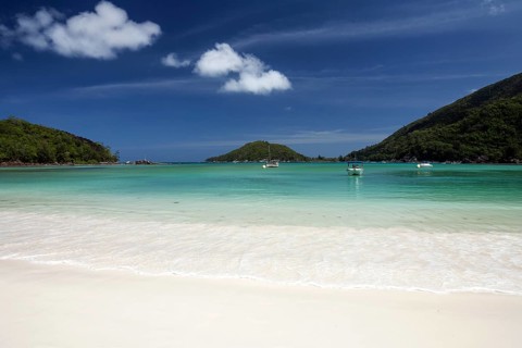 Beautiful white sand beach