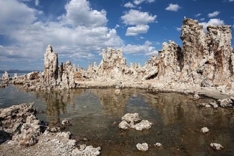 Tuff rock formation