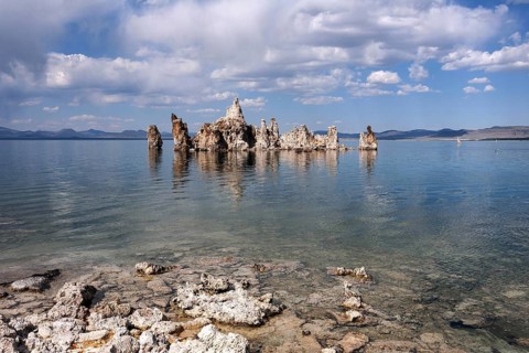 Tuff rock formation