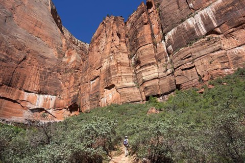 Steep faces