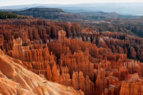 View of amphitheater from Inspiration Point